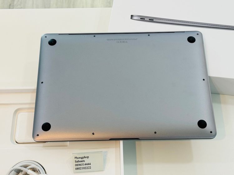 Macbook Air M1  SSD 256 สี Space Gray สภาพใหม่ ศูนย์ไทย ครบยกกล่อง  19900 บาท รูปที่ 7
