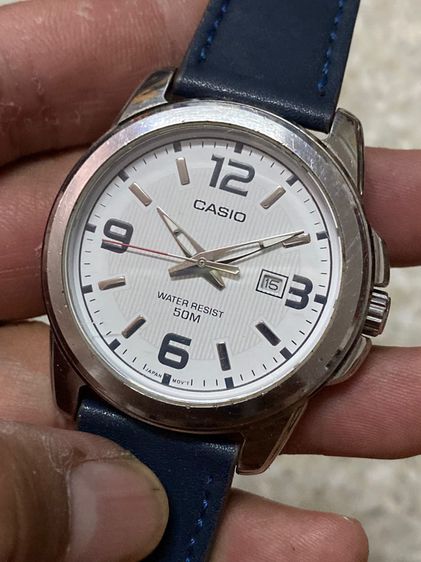 นาฬิกายี่ห้อ CASIO  เรือนใหญ่  สายเปลี่ยนมา ขนาดเรือน 45 มิลลิเมตร  450฿ รูปที่ 2