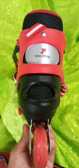 รองเท้าเสก็ต โรเลอร์เบรด qiao feng สีแดง ผู้ใหญ่ เบอร์ 37-38 รูปที่ 5