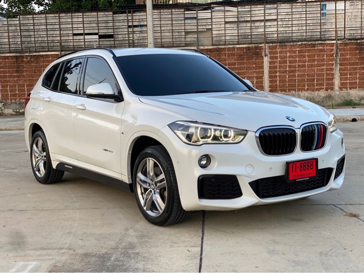 BMW X1 2018 2.0 sDrive20d M Sport Utility-car ดีเซล ไม่ติดแก๊ส เกียร์อัตโนมัติ ขาว รูปที่ 3