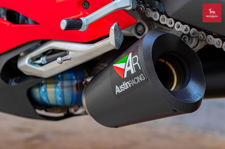 Ducati​ Panigale V4S ปี2018 เจ้าของเดียว วิ่งน้อย700โล ท่อAR GP3 รูปที่ 6