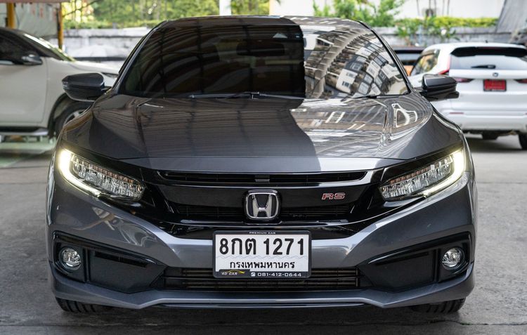 Honda Civic 2019 1.5 Turbo RS Sedan เบนซิน ไม่ติดแก๊ส เกียร์อัตโนมัติ เทา รูปที่ 1