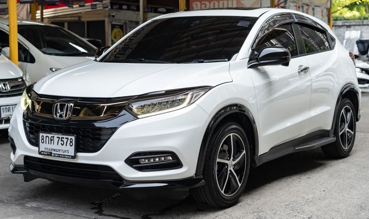 Honda HR-V 2019 1.8 RS Utility-car เบนซิน ไม่ติดแก๊ส เกียร์อัตโนมัติ ขาว รูปที่ 2