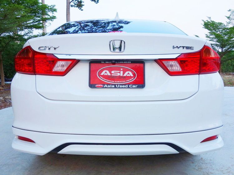 Honda City 2016 1.5 V Plus i-VTEC Sedan เบนซิน ไม่ติดแก๊ส เกียร์อัตโนมัติ ขาว รูปที่ 4