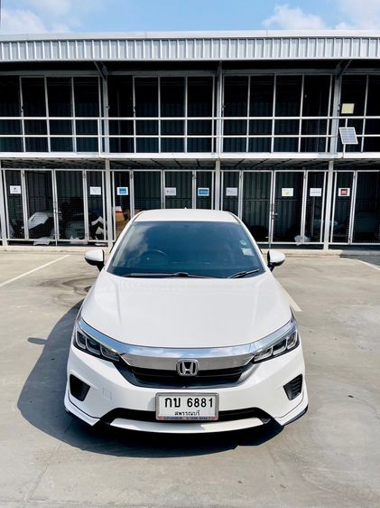 Honda City 2020 1.0 SV Sedan เบนซิน ไม่ติดแก๊ส เกียร์อัตโนมัติ ขาว รูปที่ 4