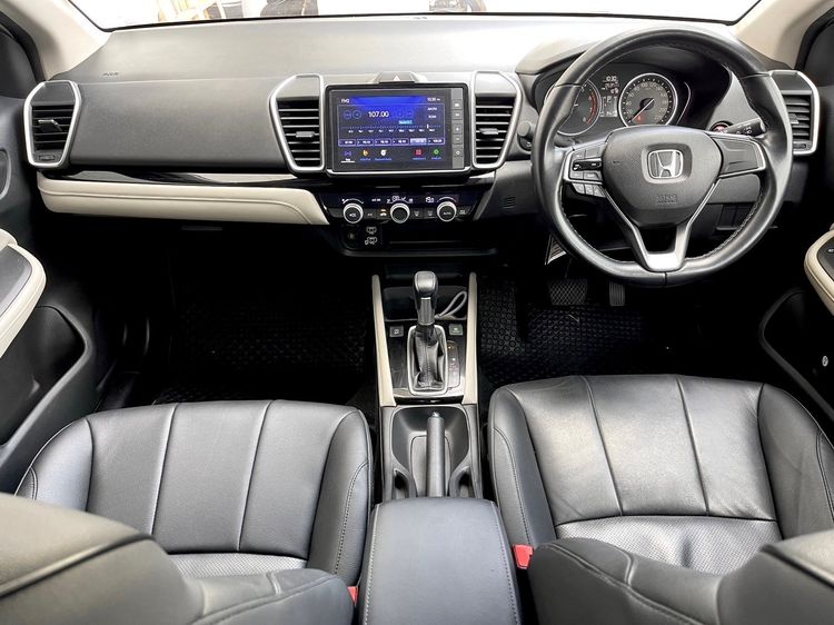 Honda City 2020 1.0 SV Sedan เบนซิน ไม่ติดแก๊ส เกียร์อัตโนมัติ ขาว รูปที่ 2