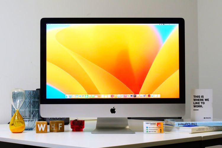 iMac 5K 27 นิ้ว ปี 2017 จอภาพคมชัด  กราฟิกแรง ดีไซน์บาง ฟังก์ชั่นครบ - ID24040061