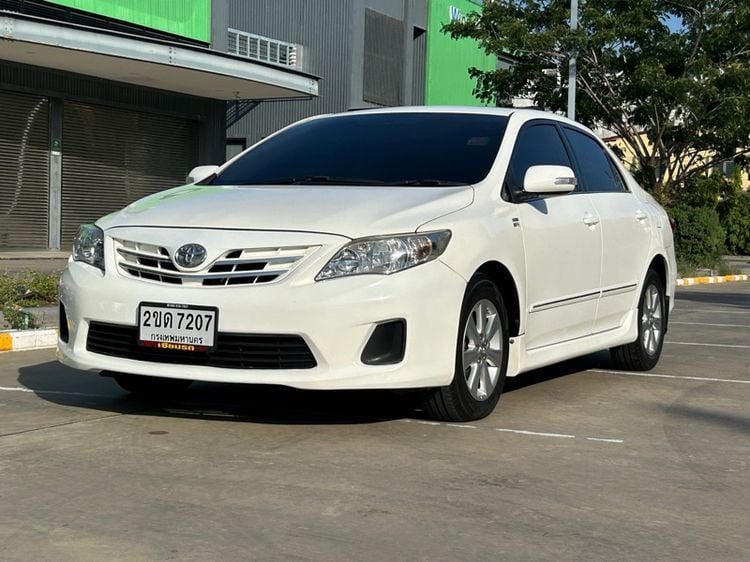 Toyota Altis 2013 1.6 G Sedan เบนซิน ไม่ติดแก๊ส เกียร์อัตโนมัติ ขาว รูปที่ 3
