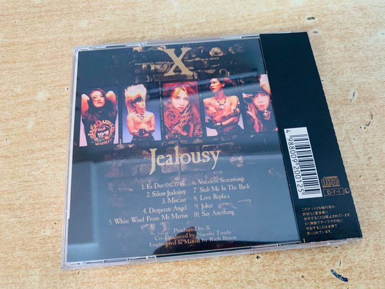 CD ซีดี X-Japan Jelousy  รูปที่ 6