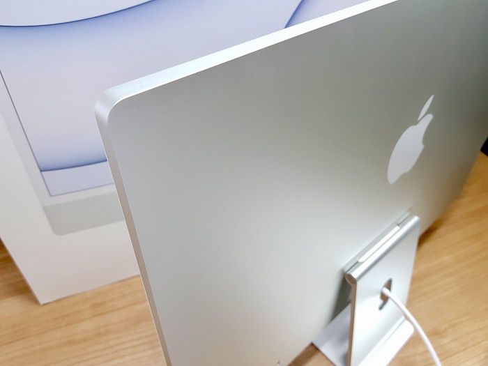 iMac (Retina4.5K 24-inch ,2021) M1 8-Core CPU 7-Core GPU SSD 256Gb Ram 8Gb Silver สวย ครบกล่อง  รูปที่ 6