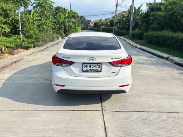 Hyundai Elantra 2014 1.8 GLS Sedan เบนซิน ไม่ติดแก๊ส เกียร์อัตโนมัติ ขาว รูปที่ 3