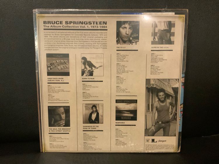 ขายแผ่นเสียงแผ่นซีล Set 8LP นักร้องร็อคยอดนิยมตลอดกาล  Bruce Springsteen The Album Collection Vol.1 8LP Vinyl 180g. 2014 USA ส่งฟรี รูปที่ 3