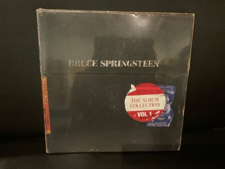 ขายแผ่นเสียงแผ่นซีล Set 8LP นักร้องร็อคยอดนิยมตลอดกาล  Bruce Springsteen The Album Collection Vol.1 8LP Vinyl 180g. 2014 USA ส่งฟรี