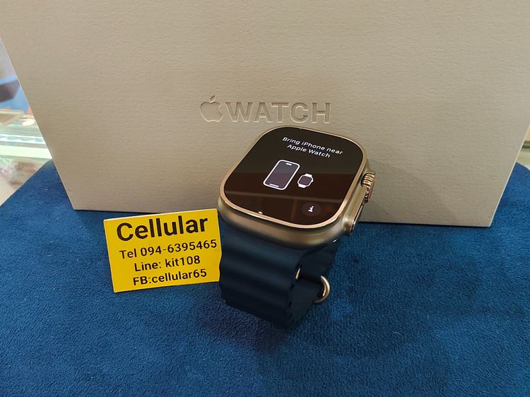 (ติดจอง)Apple Watch Ultra 2 49mm สวยไร้รอย มีประกันศูนย์ไทย6เดือนกว่า รูปที่ 1