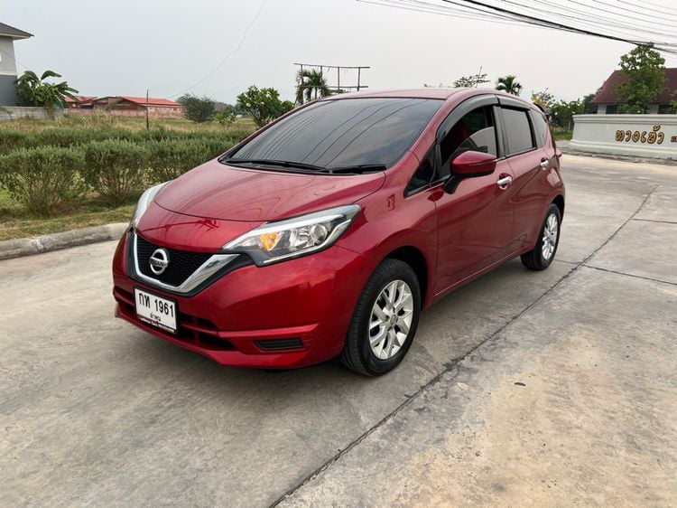 Nissan Note 2018 1.2 V Sedan เบนซิน ไม่ติดแก๊ส เกียร์อัตโนมัติ แดง รูปที่ 2