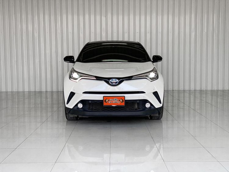 Toyota C-HR 2020 1.8 HV Hi Utility-car ไฮบริด เกียร์อัตโนมัติ ขาว รูปที่ 3