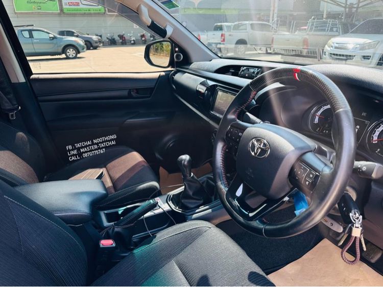 Toyota Hilux Revo 2019 2.4 Prerunner Mid Pickup ดีเซล เกียร์ธรรมดา ดำ รูปที่ 3