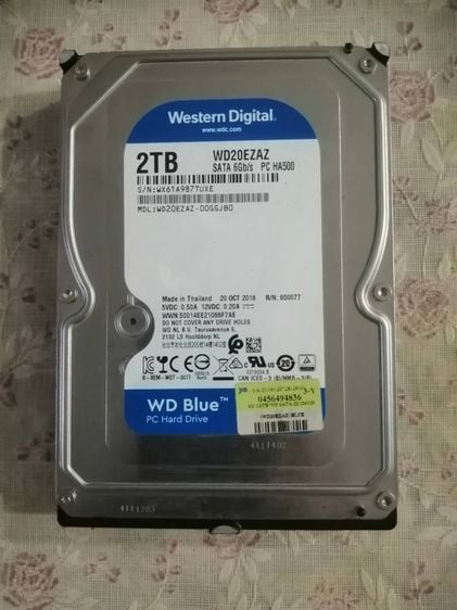  HDD WD PC  2.0T 