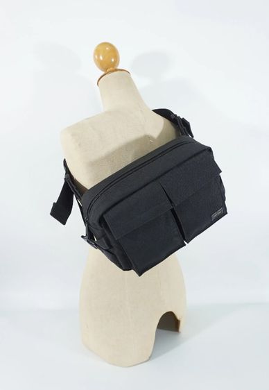 กระเป๋าพอตเตอร์คาดอก คาดเอว    PORTER X DOCOMO WAIST BAG Made in Japan รูปที่ 2