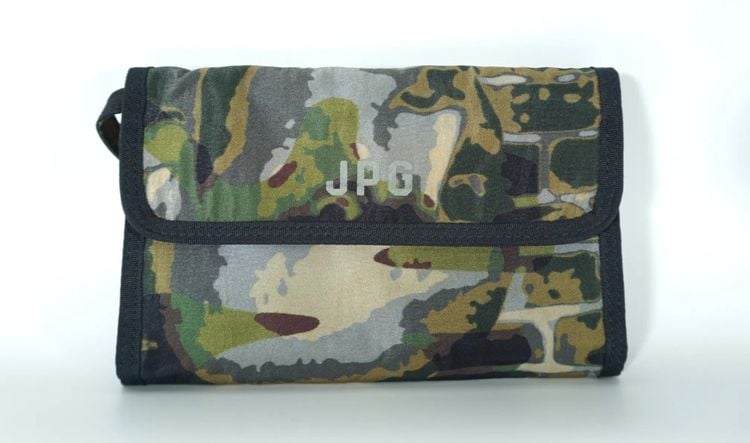 กระเป๋าสตางค์ สะพายข้าง  Jean Paul Gaultier JPG Face M  ayakovsky Camo Shoulder Clutch Wallet Bag  รูปที่ 3