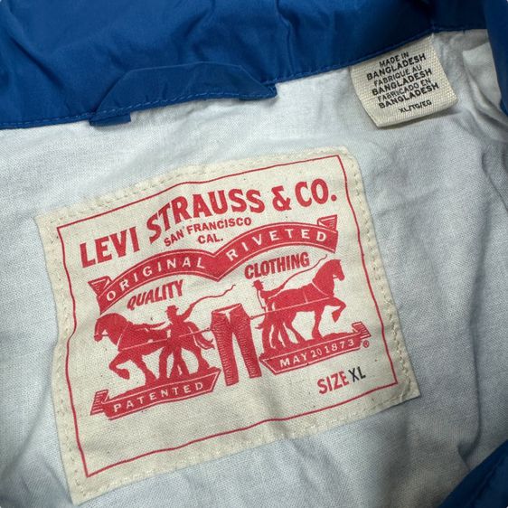 เสื้อคลุม​ Levi’s x Cubs Baseball Limited Edition Size XL​ ใหม่​มาก​ รูปที่ 5