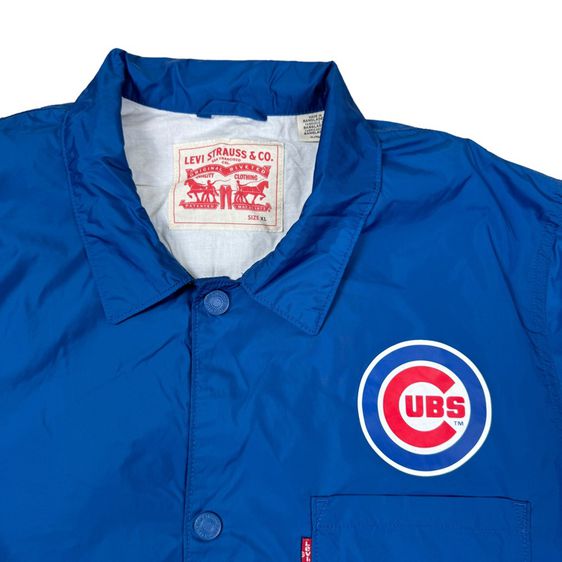 เสื้อคลุม​ Levi’s x Cubs Baseball Limited Edition Size XL​ ใหม่​มาก​ รูปที่ 7
