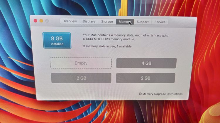 iMac 21.5" i3 Mid2010 HDD 1 TB RAM 8 GB รูปที่ 4