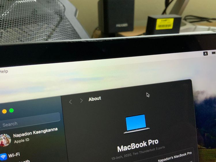 Macbook Pro 13" 2020 i5 8G, 2Thunderbolt (มีปัญหา ดูในรายละเอียด) รูปที่ 3