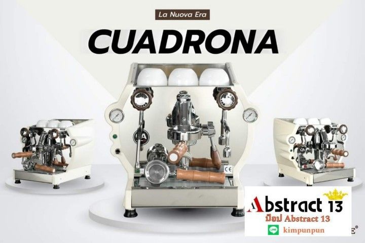 Abstract13 มีจำหน่ายพร้อมส่ง
เครื่องชงกาแฟแท้จากอิตาลี
✅ชุดเซ็ตคู่เครื่องชงกาแฟ Cuadrona เครื่องบดกาแฟ M80E  รูปที่ 2