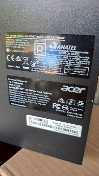 PC Acer i15-13400 ประกันเหลือ2ปีบวก พร้อมจอ รูปที่ 5