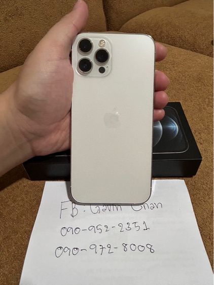 iPhone 12 Pro max 128 gb Silver รูปที่ 3