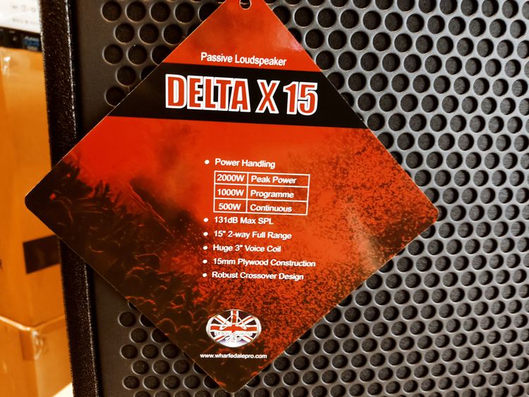 ตู้ลำโพง ยี่ห้อ Wharfedale Pro รุ่น Delta-X15 สินค้าใหม่ ราคาใบละ 16,900 บาท  รูปที่ 6