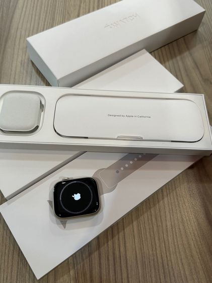  Apple Watch S9   45 mm  สภาพมือ1  ประกันยาว สวยครบยกกล่อง รูปที่ 13