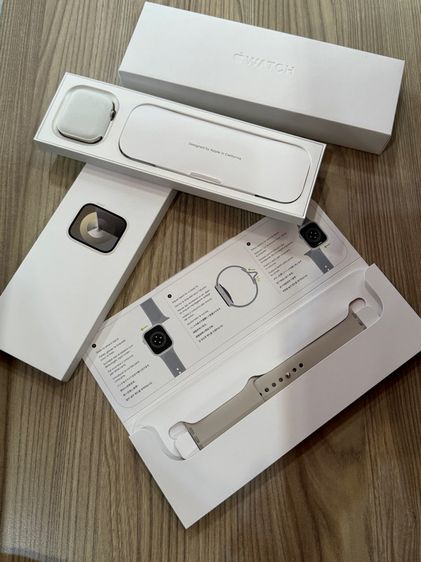  Apple Watch S9   45 mm  สภาพมือ1  ประกันยาว สวยครบยกกล่อง รูปที่ 4