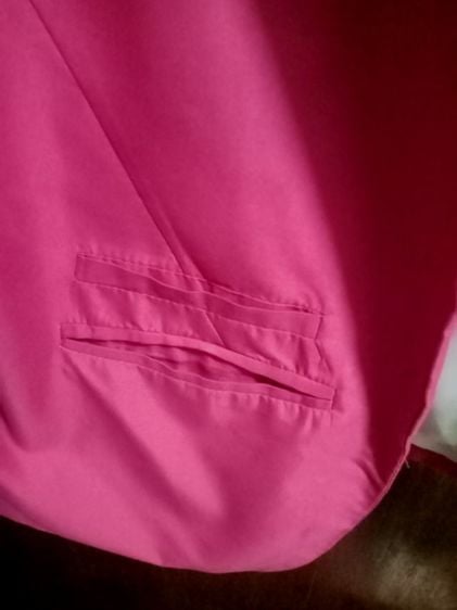 Na Na Pink Blazer เบลเซอร์สีชมพูสด อก 40 ยาว 23 แขน 22 นิ้ว วัดจากไหล่ ไม่มีกระดุม กระเป๋าทั้งซ้ายขวา กระเป๋าหลอก 1 สภาพดี รูปที่ 8