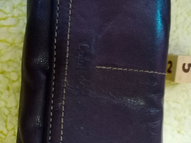 กระเป๋าสตางค์หนังแท้สีม่วง colorado รูปที่ 8