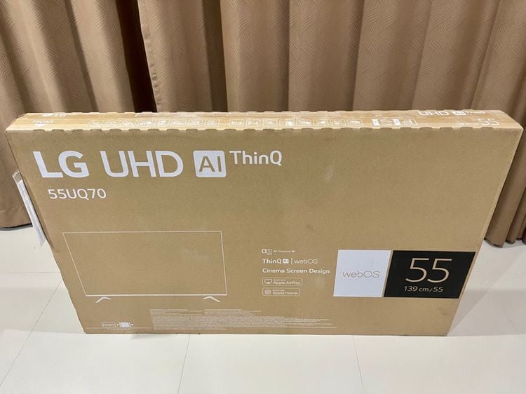 LG UHD 4K 55 นิ้ว มือ1 Smart TV ประกันศูนย์ magic remote สั่งงานด้วยเสียง รูปที่ 3