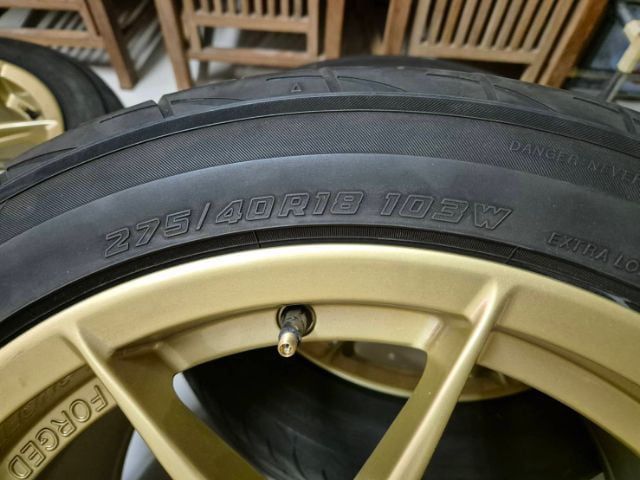 MAX BBS FORGED 18 5 รู 112  9.5  10.5 รูปที่ 1