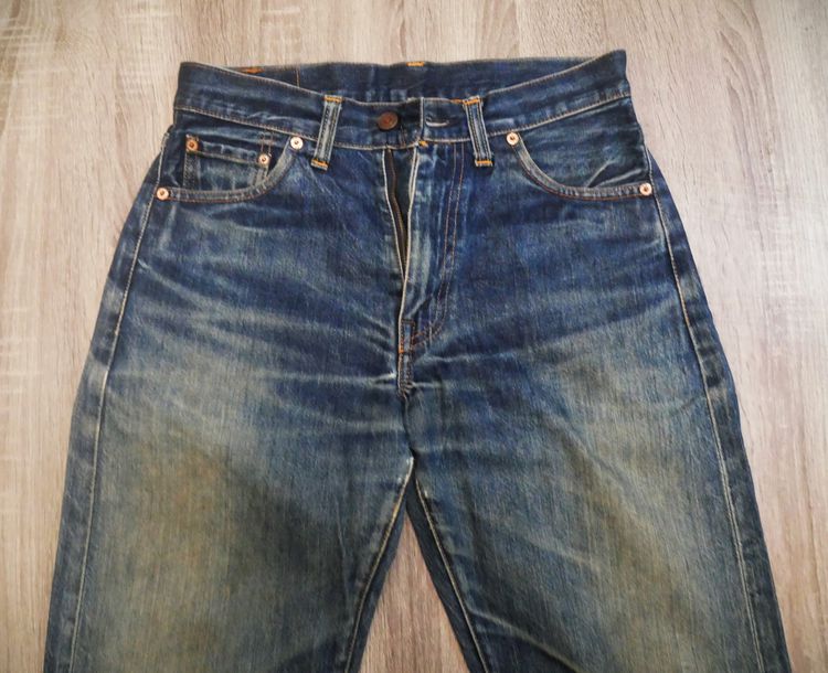 LEVIS VINTAGE CLOTHING LEVI'S LVC 551 ZXX big E made in USA.  รูปที่ 9