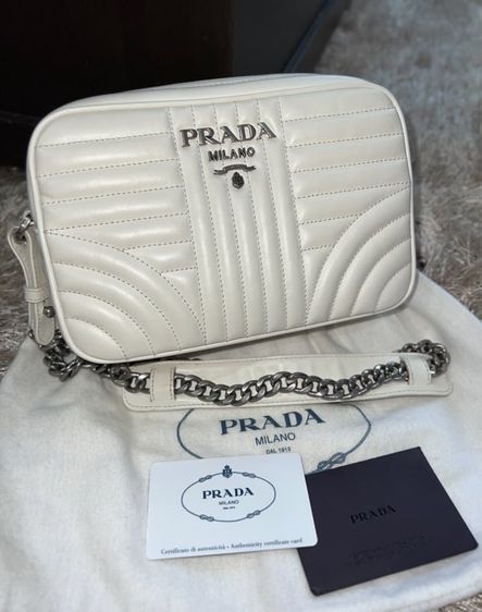  Prada Chain Shoulder Bag Diagram Leather 1BH083 PRADA Bag Diagonal Crossbody รูปที่ 1