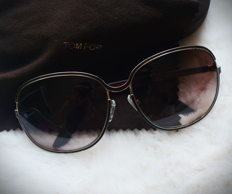 TOM FORD SUNGLASSES DELPHINE WOMENS TF117 รูปที่ 7