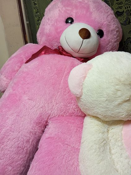 Extra large teddy bear for sale  with give small free ขายตุ๊กตาหมี ซื้อเยอะแถมของฟรี รูปที่ 9