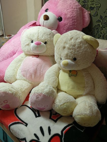 Extra large teddy bear for sale  with give small free ขายตุ๊กตาหมี ซื้อเยอะแถมของฟรี รูปที่ 16