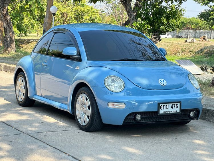 Volkswagen New Beetle 2001 2.0 Sedan เบนซิน ไม่ติดแก๊ส เกียร์อัตโนมัติ ฟ้า รูปที่ 3