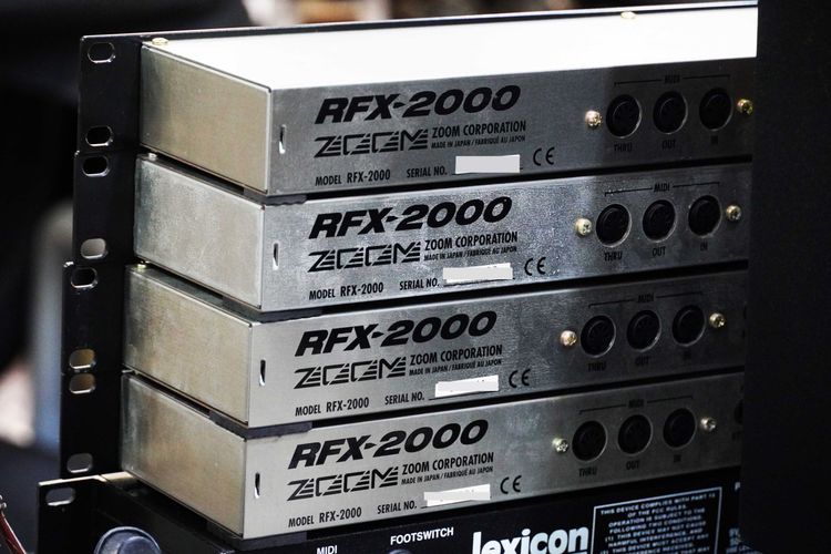 เอฟเฟคไมค์เสียงดีจากญี่ปุ่น ZOOM RFX-2000 (JAPAN) งานญี่ปุ่น เสียงดีมาก แต่งโปรแกรมเสียงให้พร้อมใช้งาน หนากังวาน ปรับง่าย มีพรีเซ็ตโปรแกรมให รูปที่ 5