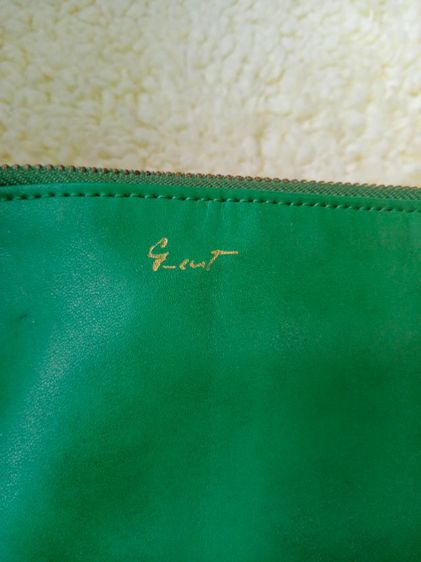 กระเป๋าใส่ ipadหนังแท้สีเขียว รูปที่ 4