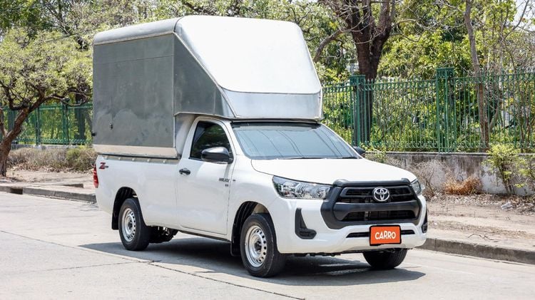 Toyota Hilux Revo 2022 2.8 ENTRY STANDARD CAB Pickup ดีเซล ไม่ติดแก๊ส เกียร์ธรรมดา ขาว รูปที่ 1