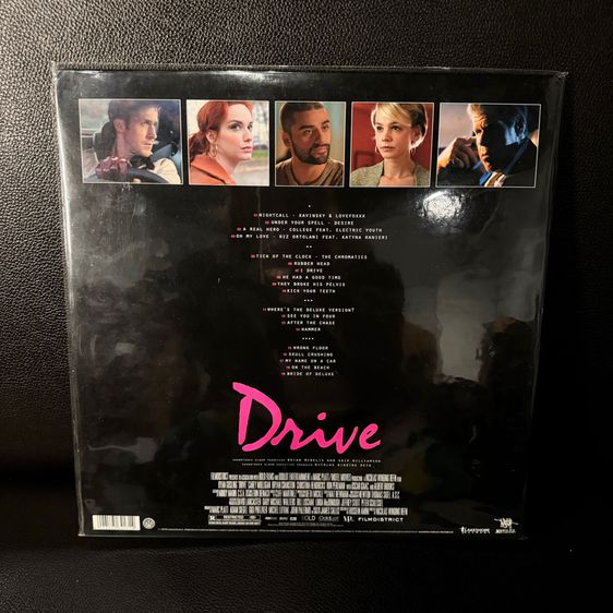 ขายแผ่นเสียง LP แผ่นคู่ หนังยอดเยี่ยม Cliff Martinez Drive (Original Motion Picture Soundtrack) 2 LP Picture Disc U.K. Vinyl ส่งฟรี รูปที่ 4