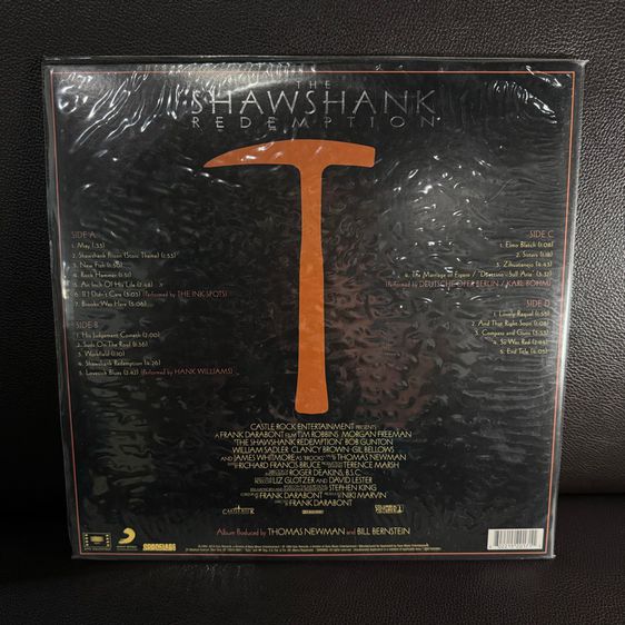 ขายแผ่นเสียงแผ่นคู่ LP หนังยอดเยี่ยมตลอดกาล Thomas Newman The Shawshank Redemption  (Original Motion Picture Soundtrack)  2LP 180g. ส่งฟรี รูปที่ 5