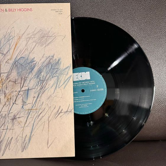 ขายแผ่นเสียงแจ๊ส ECM Jazz LP กีตาร์แจ๊สตัวเทพ Pat Metheny Charlie Haden Billy Higgins   Rejoicing 1984 Japan 🇯🇵 Vinyl ส่งฟรี รูปที่ 3